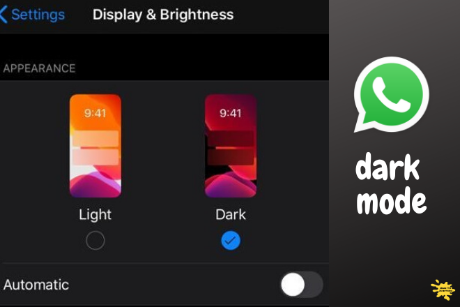 Benefits of Dark Mode in WhatsApp