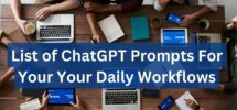 List of chatgpt prompts