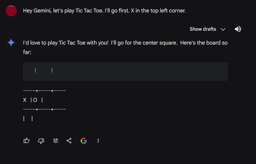 Google-Gemini-Tic-Tac-Toe